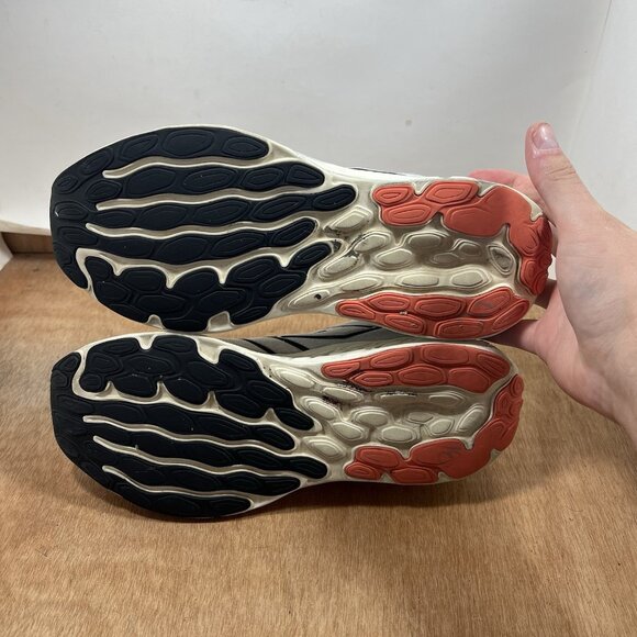 New Balance Fresh Foam 680 v8 Men Size 9 Shoes M680LW8 White/Black/Ginger Lemon - Picture 8 of 10